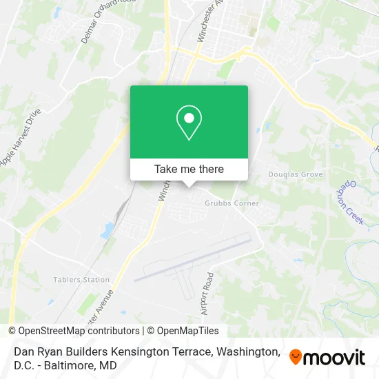 Dan Ryan Builders Kensington Terrace map