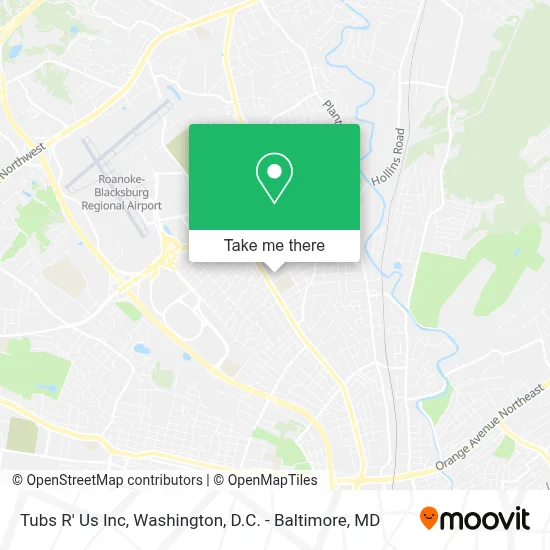 Tubs R' Us Inc map