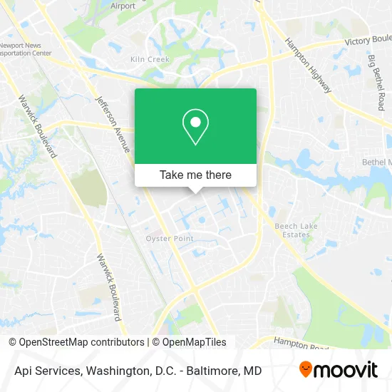 Api Services map