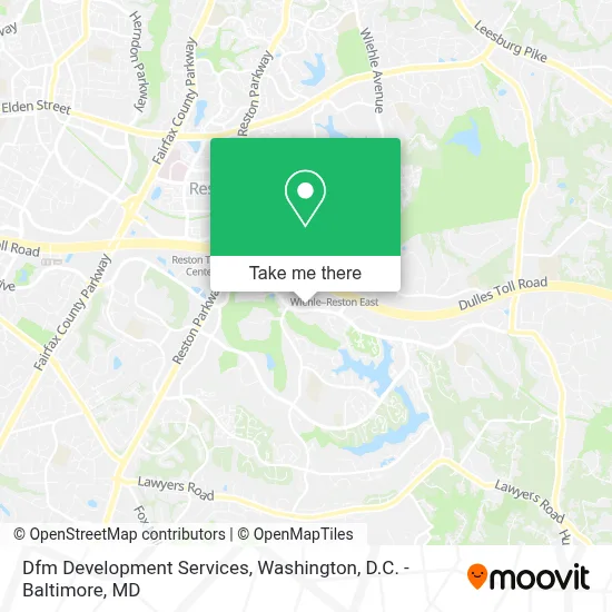 Dfm Development Services map