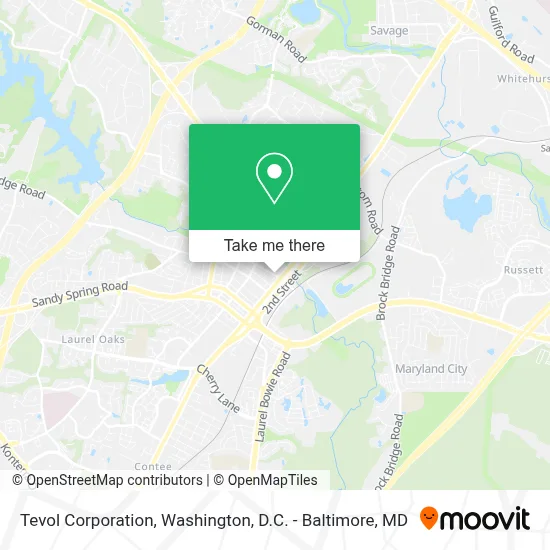 Tevol Corporation map