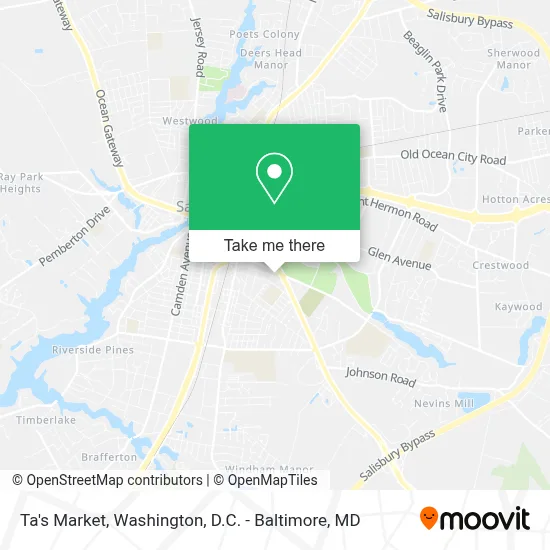 Ta's Market map