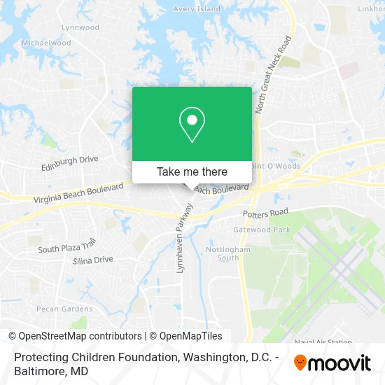 Protecting Children Foundation map