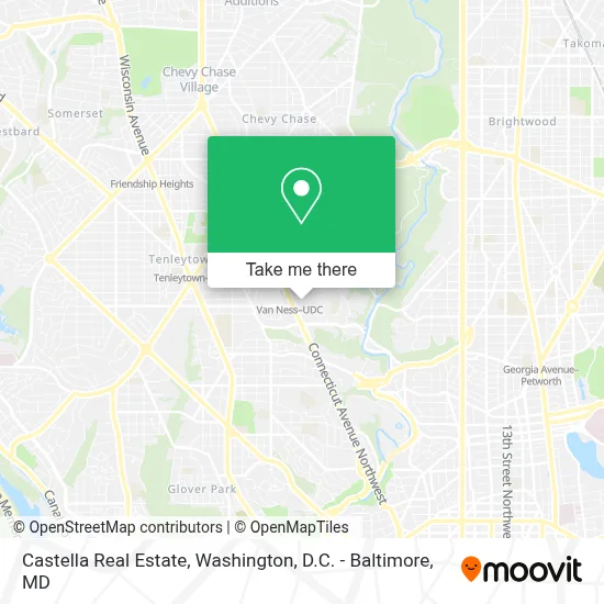 Castella Real Estate map