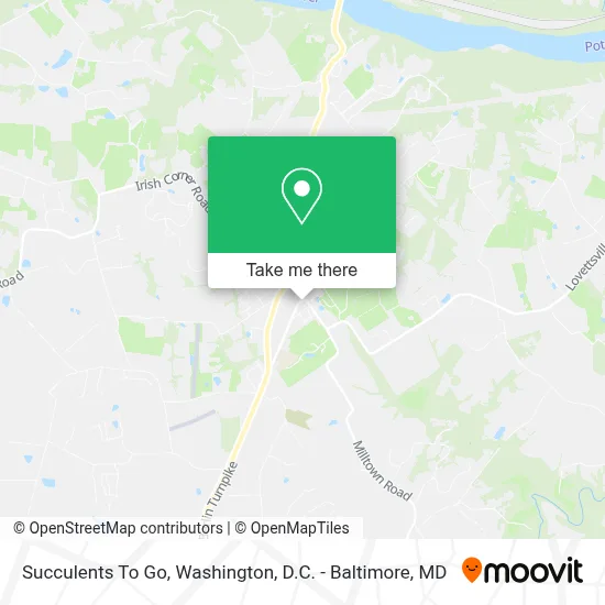 Succulents To Go map