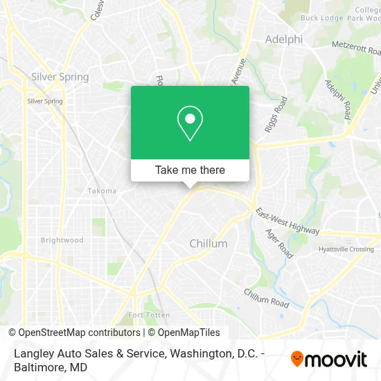 Langley Auto Sales & Service map