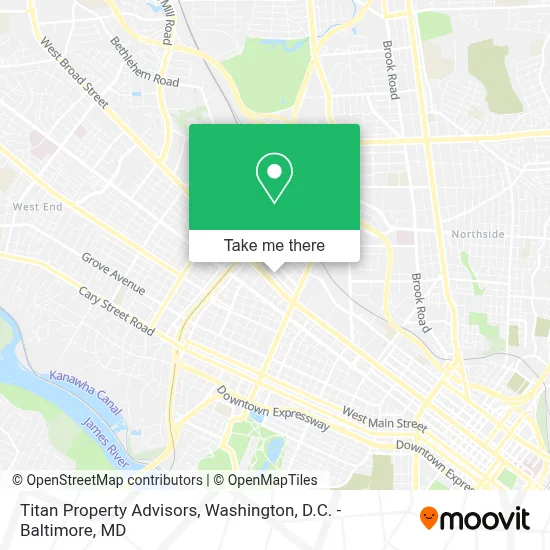 Titan Property Advisors map
