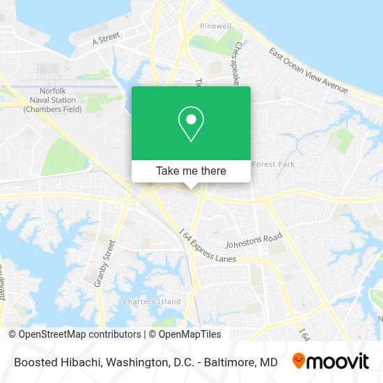 Boosted Hibachi map