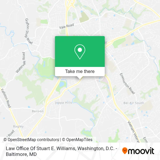 Law Office Of Stuart E. Williams map