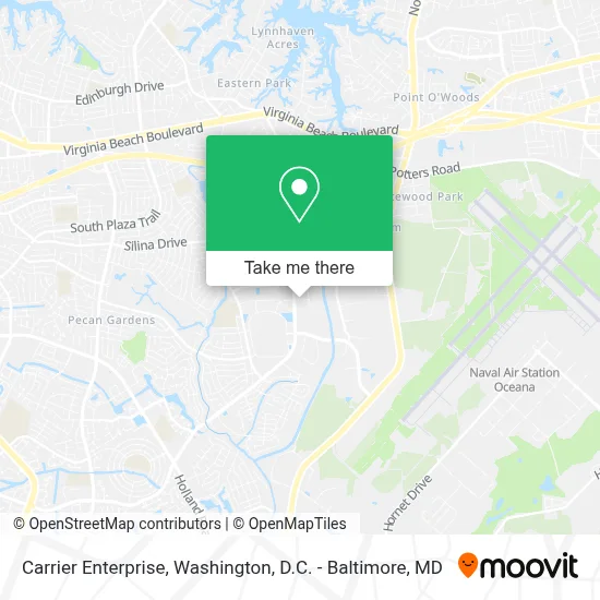 Carrier Enterprise map