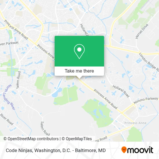Code Ninjas map