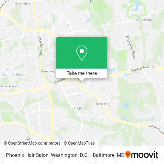 Phoenix Hair Salon map
