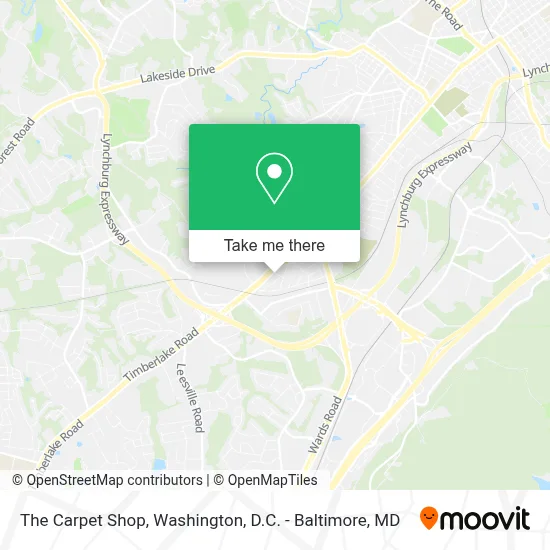 The Carpet Shop map