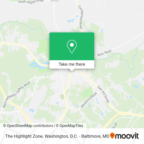 The Highlight Zone map