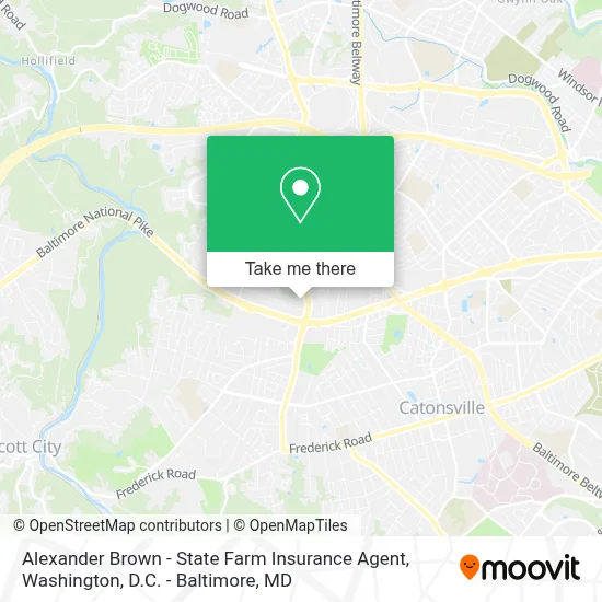 Alexander Brown - State Farm Insurance Agent map