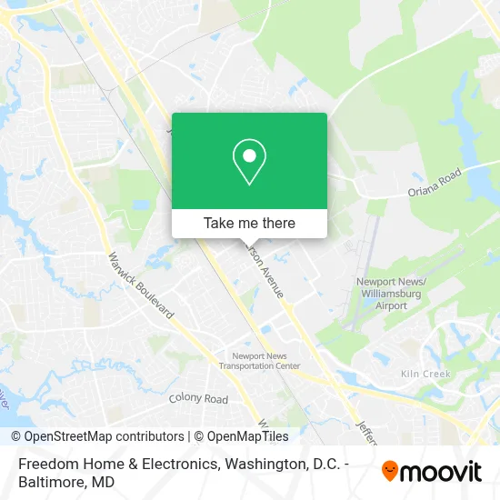 Freedom Home & Electronics map