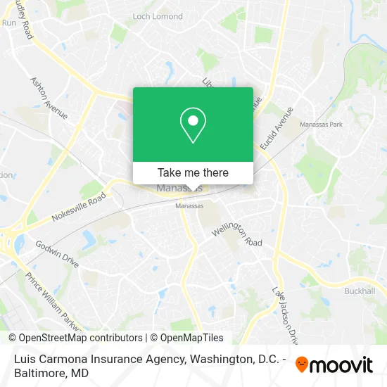 Luis Carmona Insurance Agency map