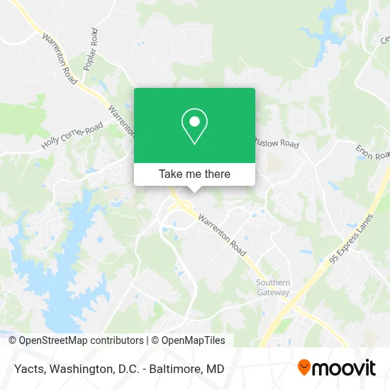 Yacts map