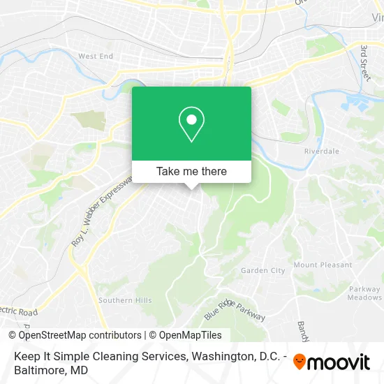 Keep It Simple Cleaning Services map
