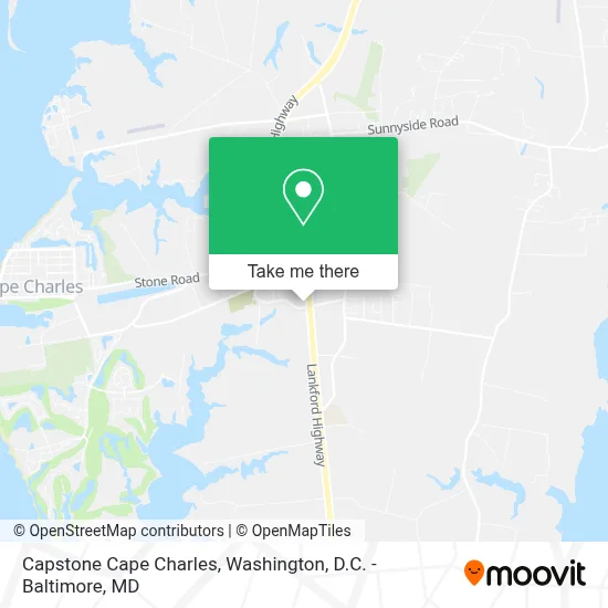 Capstone Cape Charles map