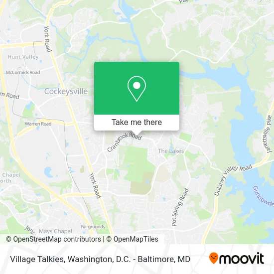 Village Talkies map