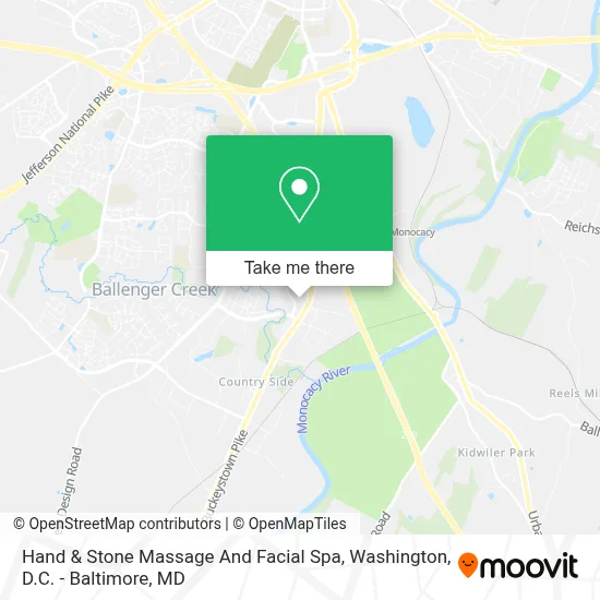 Hand & Stone Massage And Facial Spa map
