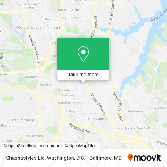Shashastyles Llc map