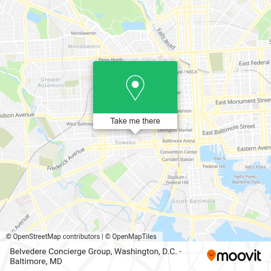 Belvedere Concierge Group map