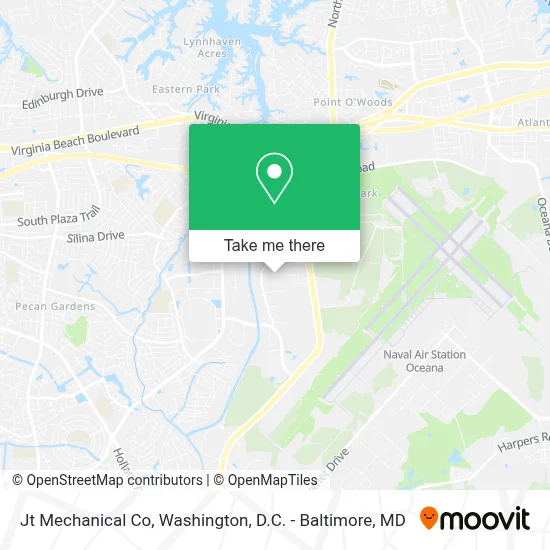 Jt Mechanical Co map