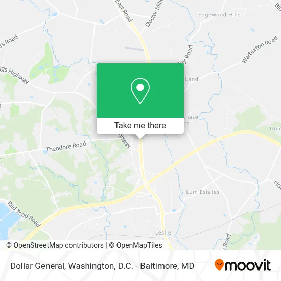 Dollar General map