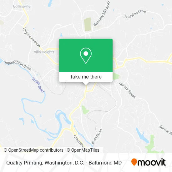 Quality Printing map