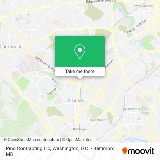 Pino Contracting Llc map