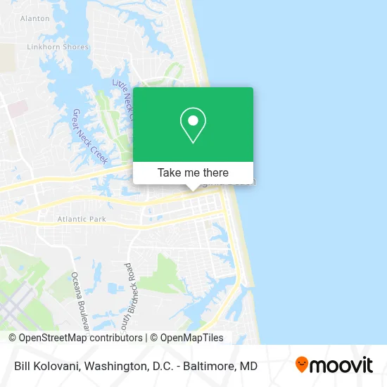 Bill Kolovani map