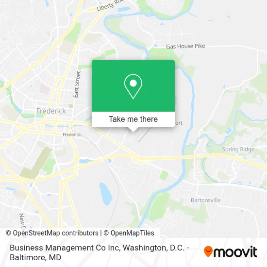 Business Management Co Inc map