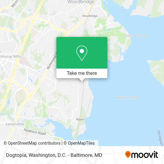 Dogtopia map