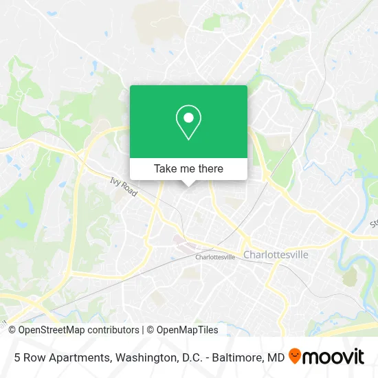 5 Row Apartments map