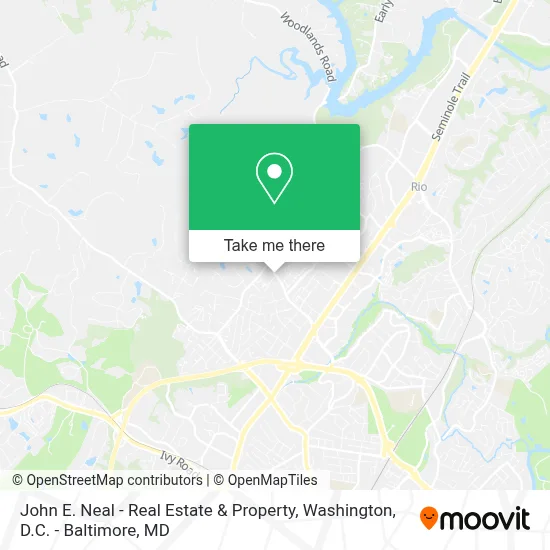 John E. Neal - Real Estate & Property map