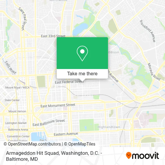 Armageddon Hit Squad map