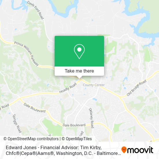 Edward Jones - Financial Advisor: Tim Kirby, Chfc®|Cepa®|Aams® map