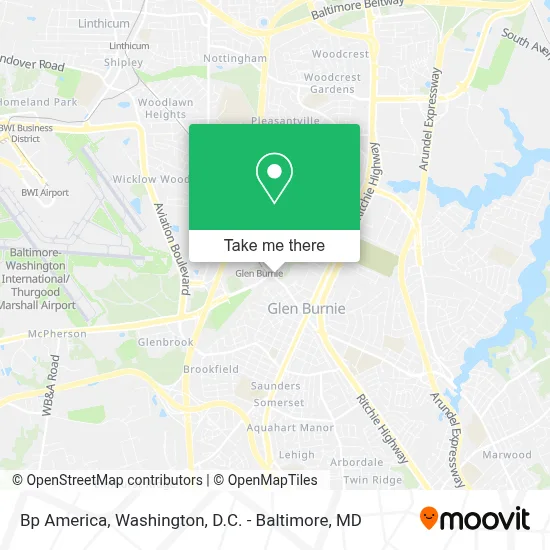 Bp America map