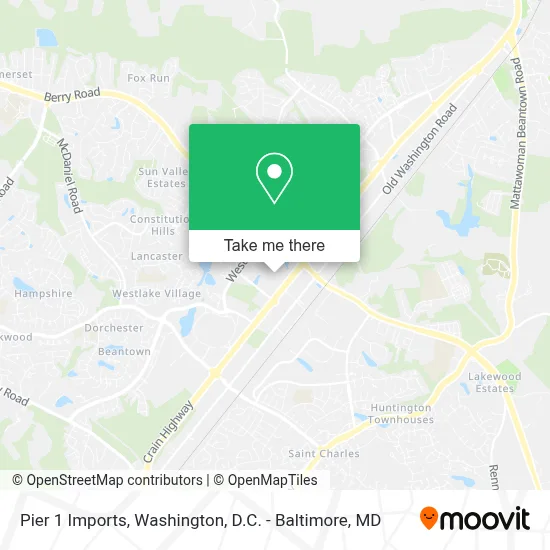Pier 1 Imports map