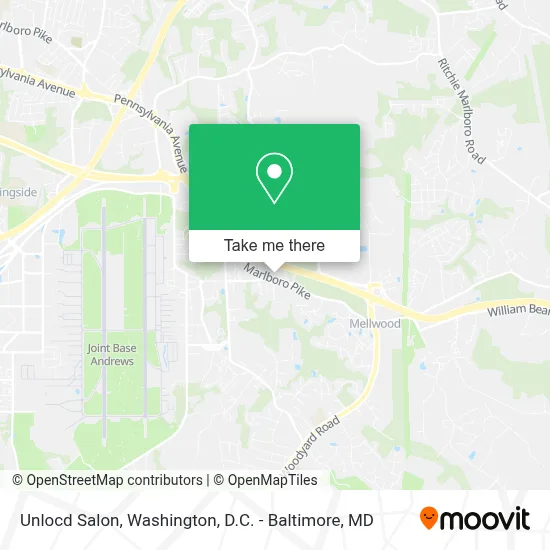 Unlocd Salon map