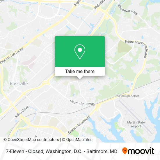 7-Eleven - Closed map