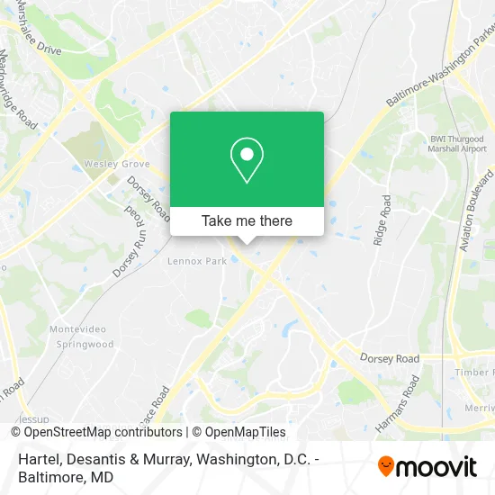 Hartel, Desantis & Murray map