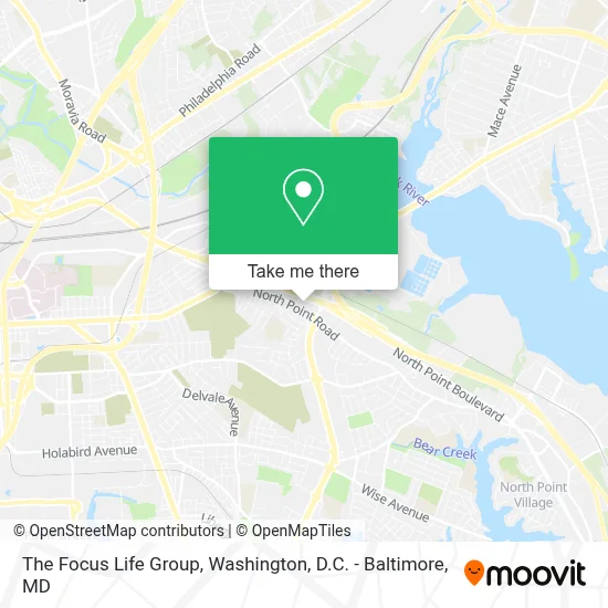 The Focus Life Group map