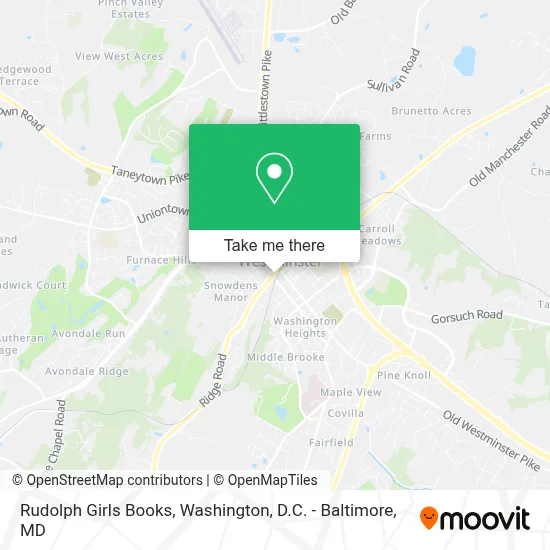 Rudolph Girls Books map