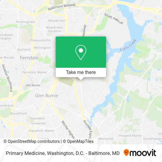 Primary Medicine map