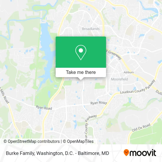 Burke Family map