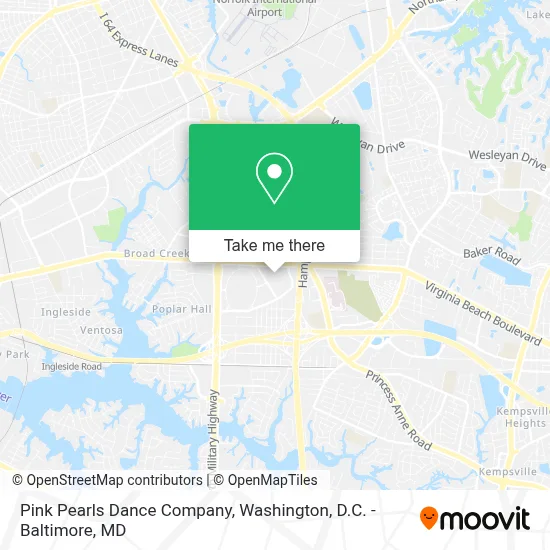 Pink Pearls Dance Company map
