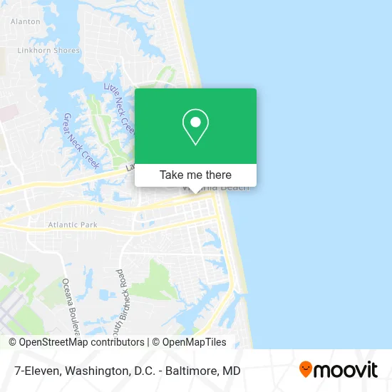 7-Eleven map